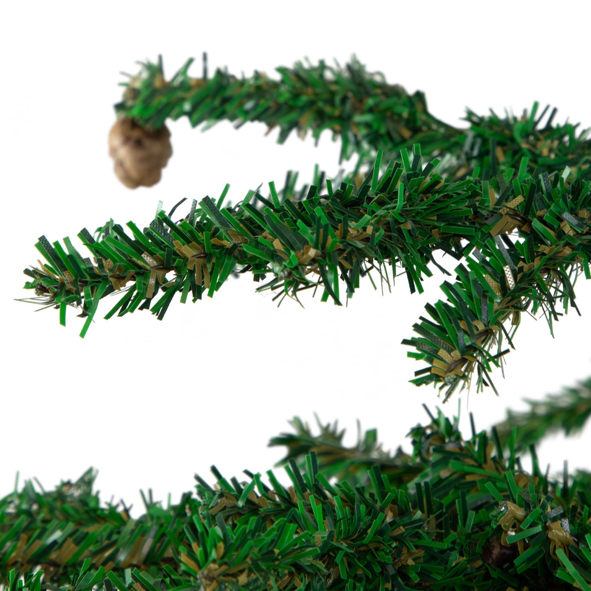 3ft. Unlit Medium Pine Artificial Christmas Tree in Burlap Base
